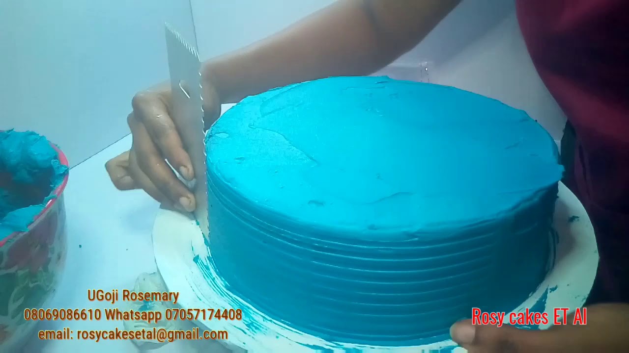 PJ mask buttercream birthday cake tutorial