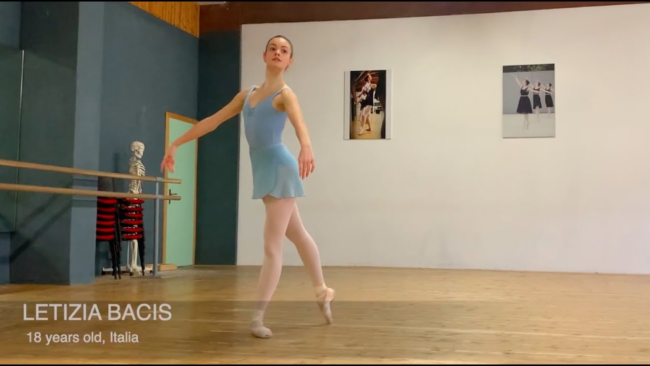 Ballet dancer: Letizia Bacis - Ballet teacher: Elena De Laurentiis - Lesson 2