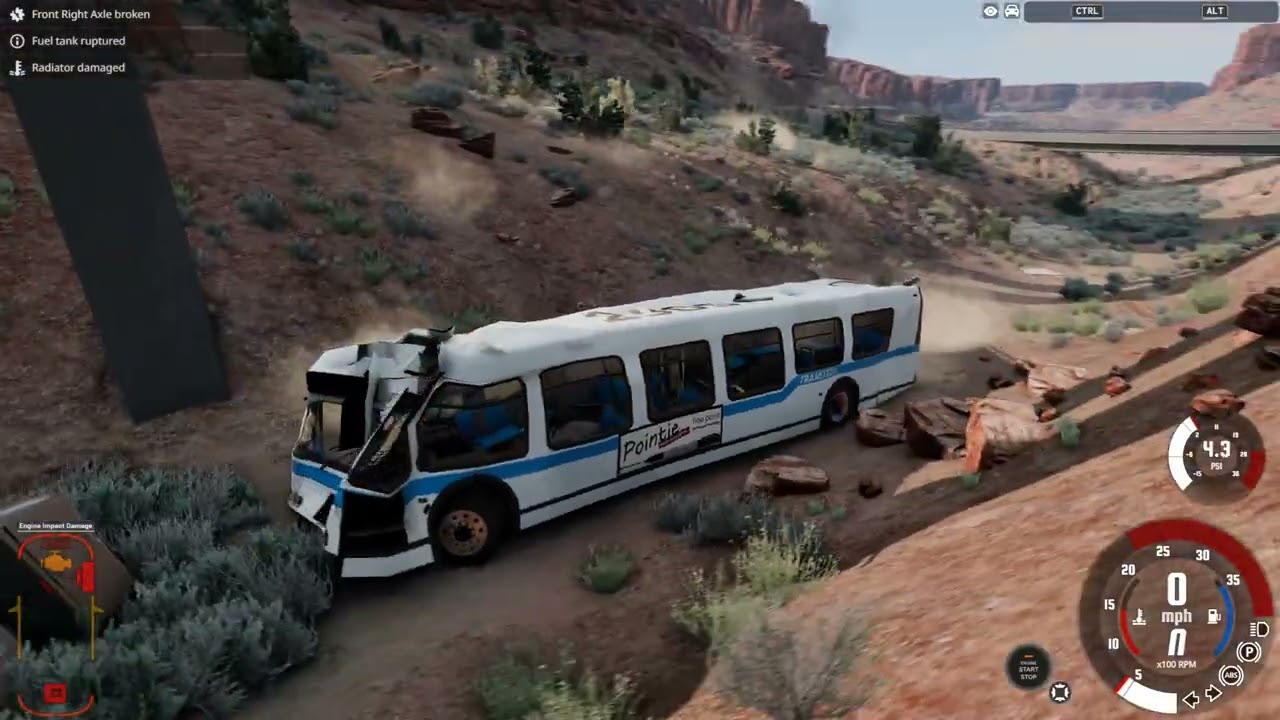 Crashing cars in Utah for 20+ minutes