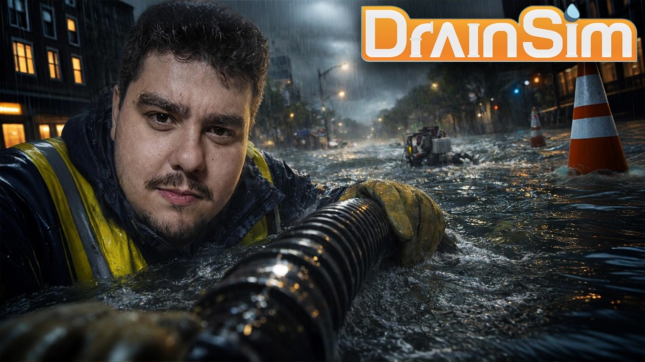 ŞEHİRİ SEL BASTI !! TÜM SUYU BOŞALTMAYA ÇALIŞIYORUZ | DrainSim
