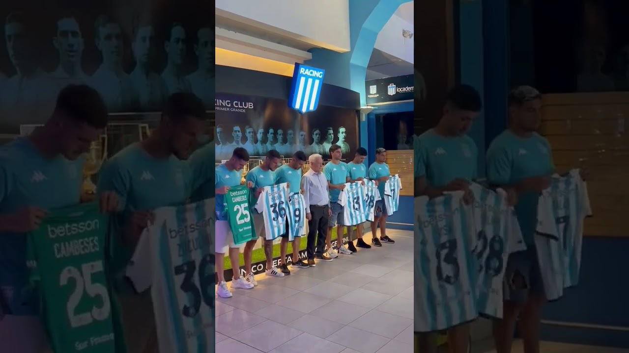 PRESENTACI&Oacute;N DE REFUERZOS EN RACING