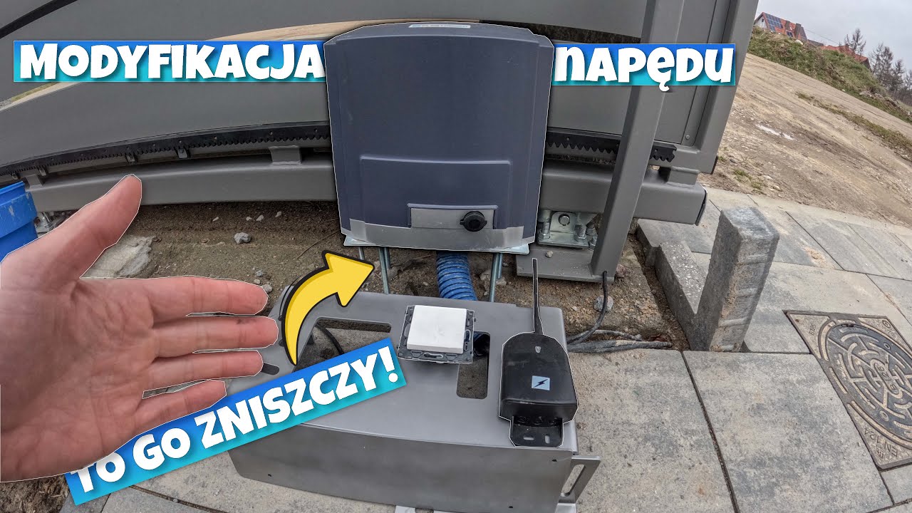 PODSTAWKA | ANTENA | WŁĄCZNIK | Jej brak uszkodzi napęd! Modyfikacje napędu ELEKTROBIM