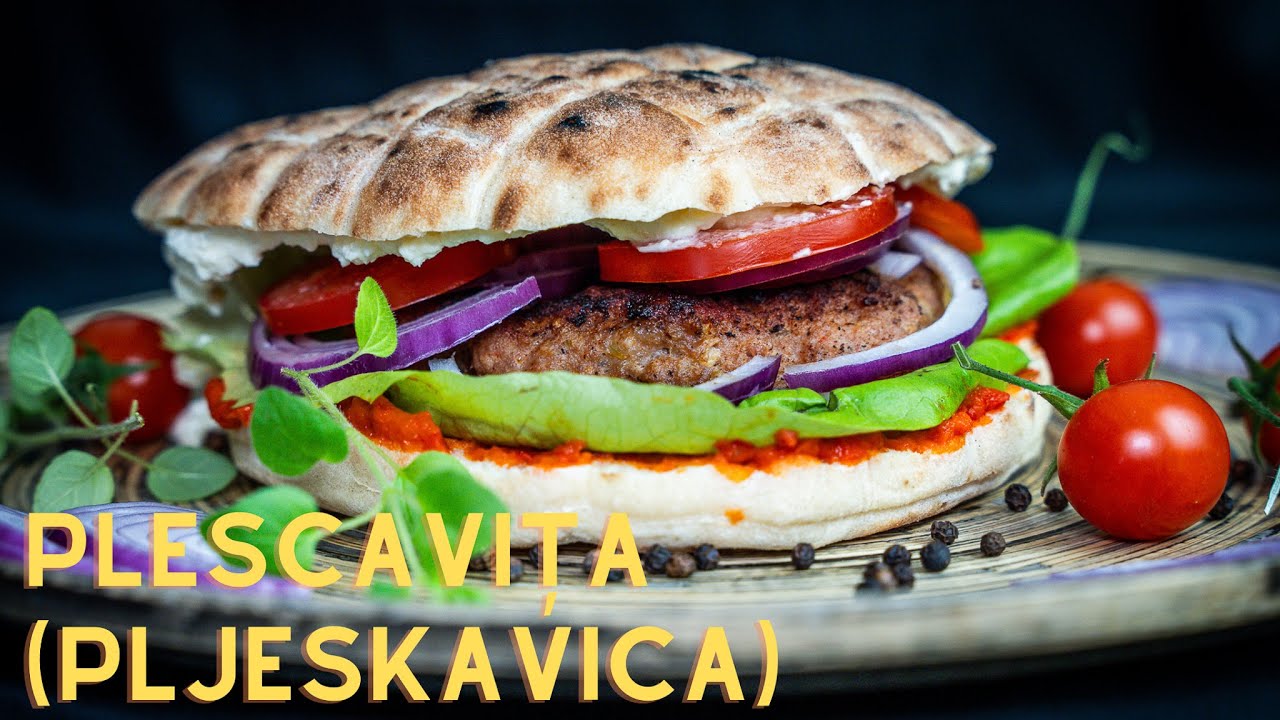 Plescavița (Pljeskavica).