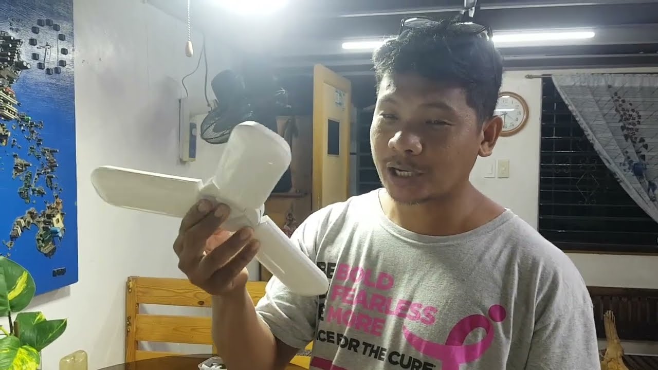 HOW TO REPAIR LED FAN BULB (TAGALOG)
