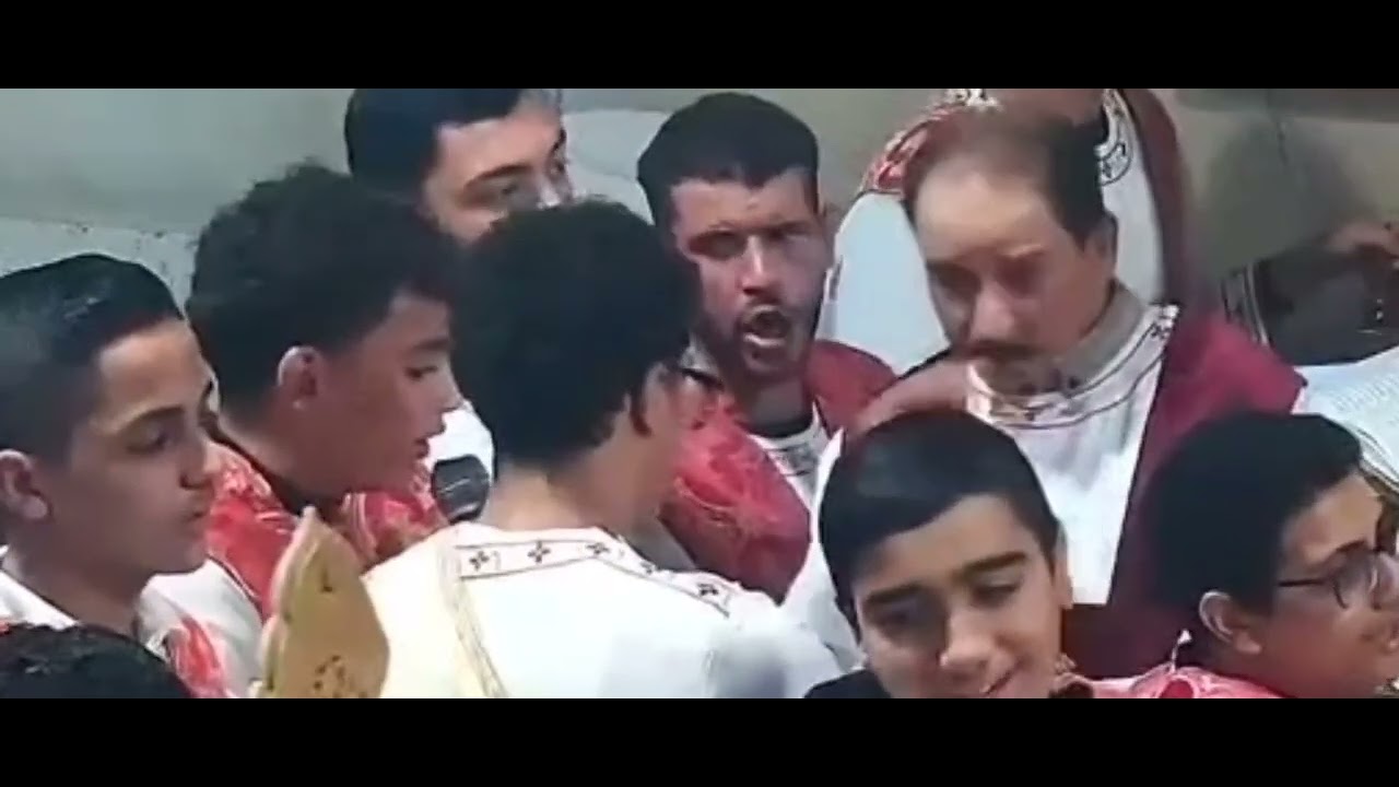 مديحة رئيس الملائكه الجليل ميخائيل لخورص شمامسة كنيسة الملاك ميخائيل بعنيبس بقيادة المعلم بيشوى 