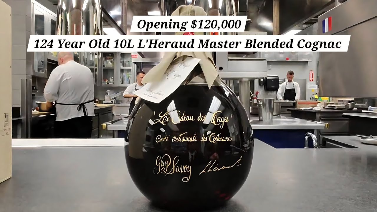 POV - Открытие и дегустация коньяка L'Heraud Master Blended Cognac, 124-летняя выдержка, 120 000 ...