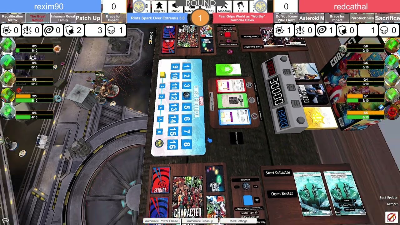 Wong14 Game 1 Inhumans vs Mystique.