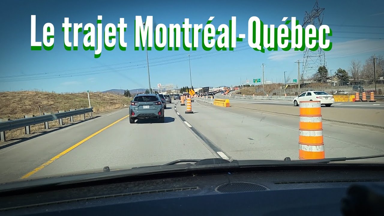 Un voyage Montréal-Québec