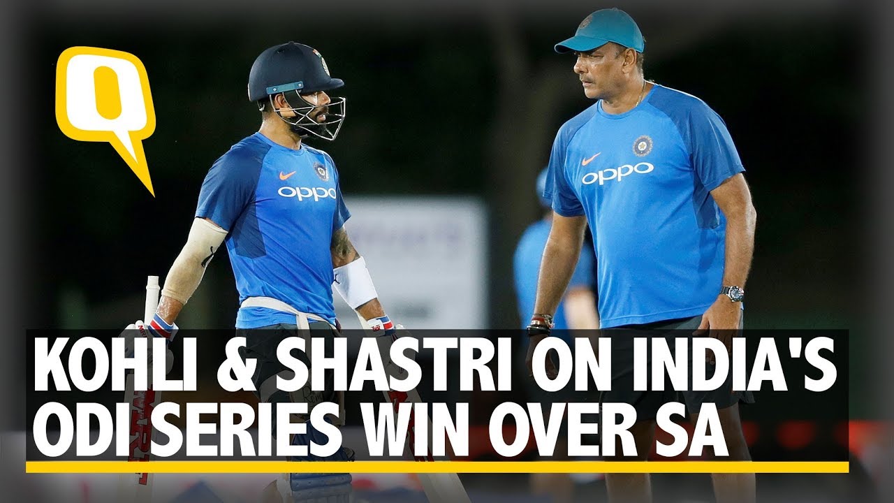 Virat Kohli and Ravi Shastri on India's ODI Series Win Over South Africa | The Quint