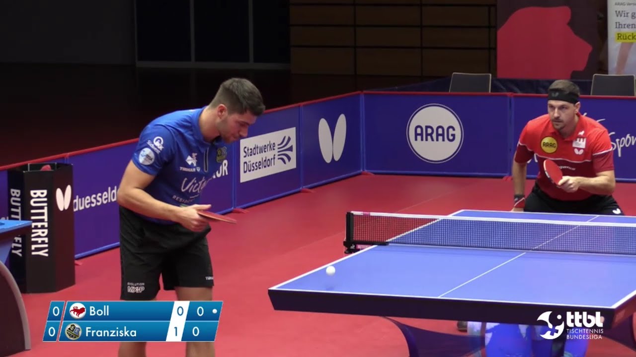 Timo Boll vs Patrick Franziska | German League 2020/2021