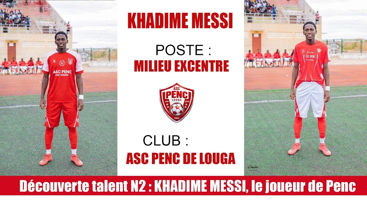 Khadime Messi Un milieu excentré polyvalent joueur de asc penc saison 2025 - 2026