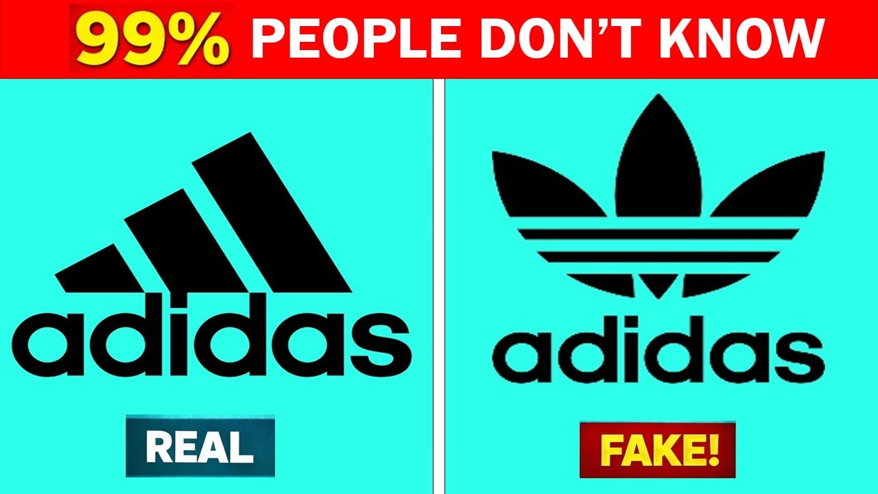 Why Adidas Use 2 Different Logos ? 99% People Don't Know
