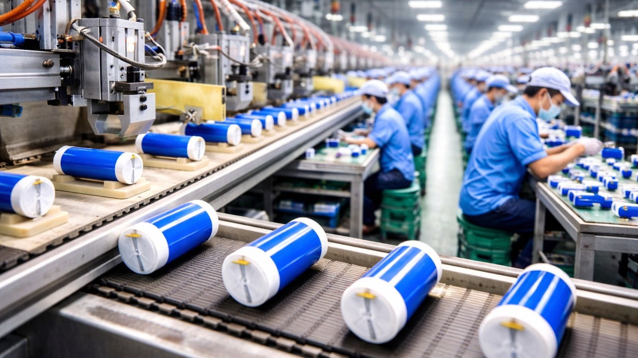 Inside China’s billionaire Water Battery Factory | Step-by-Step Manufacturing Process