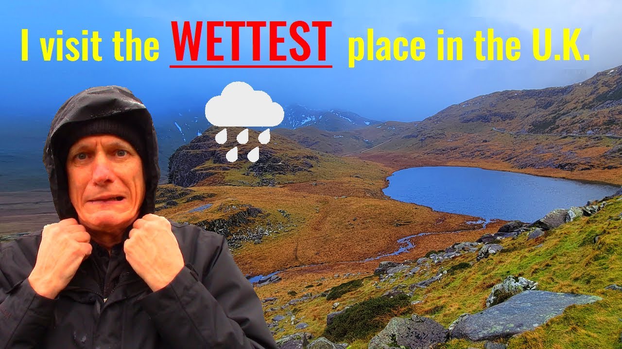 I VISIT THE WETTEST PLACE IN UK - 4 times wetter than Glasgow. 4 trains, one bus and a 2½ mile trek.