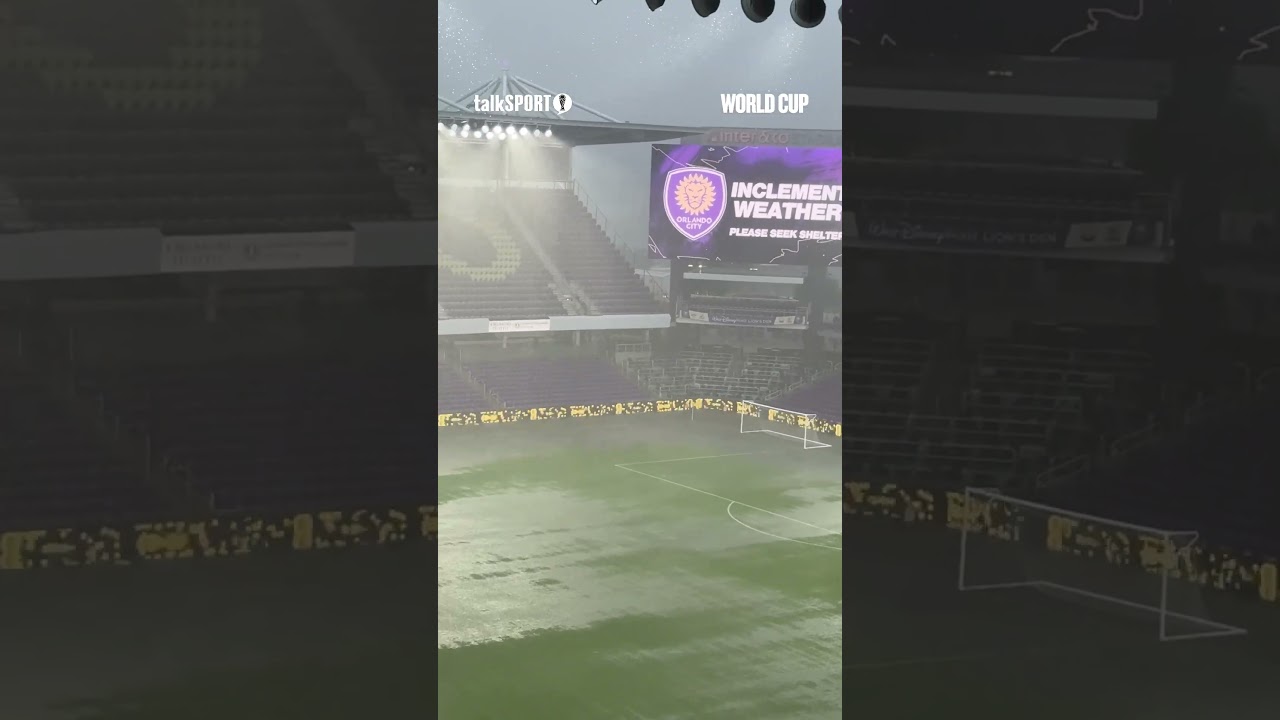 A quick look at the state of the Orlando pitch where England & Costa Rica are set to play tonight