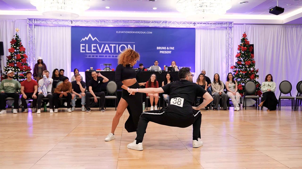 Vinny & Larissa - 2nd Place Advanced Jack & Jill - Elevation Zouk Festival 2025