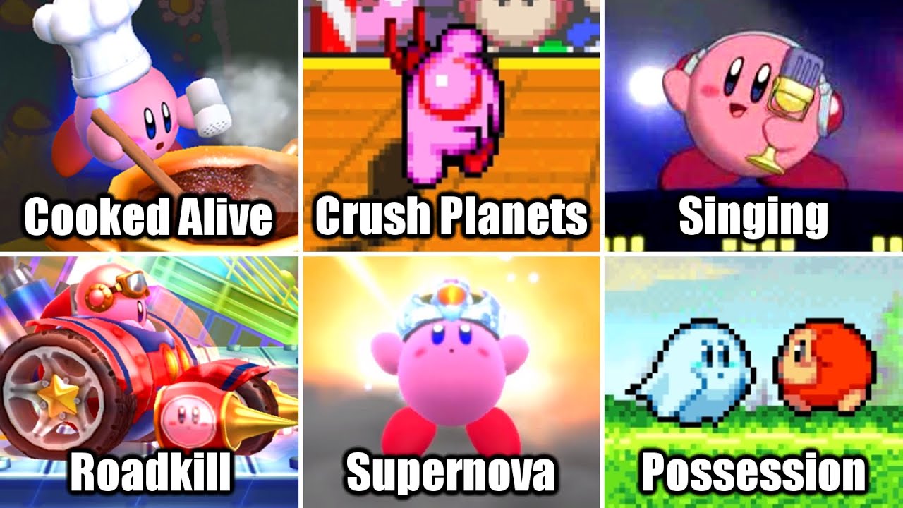 In How Many Different Ways Can Kirby Kill You?