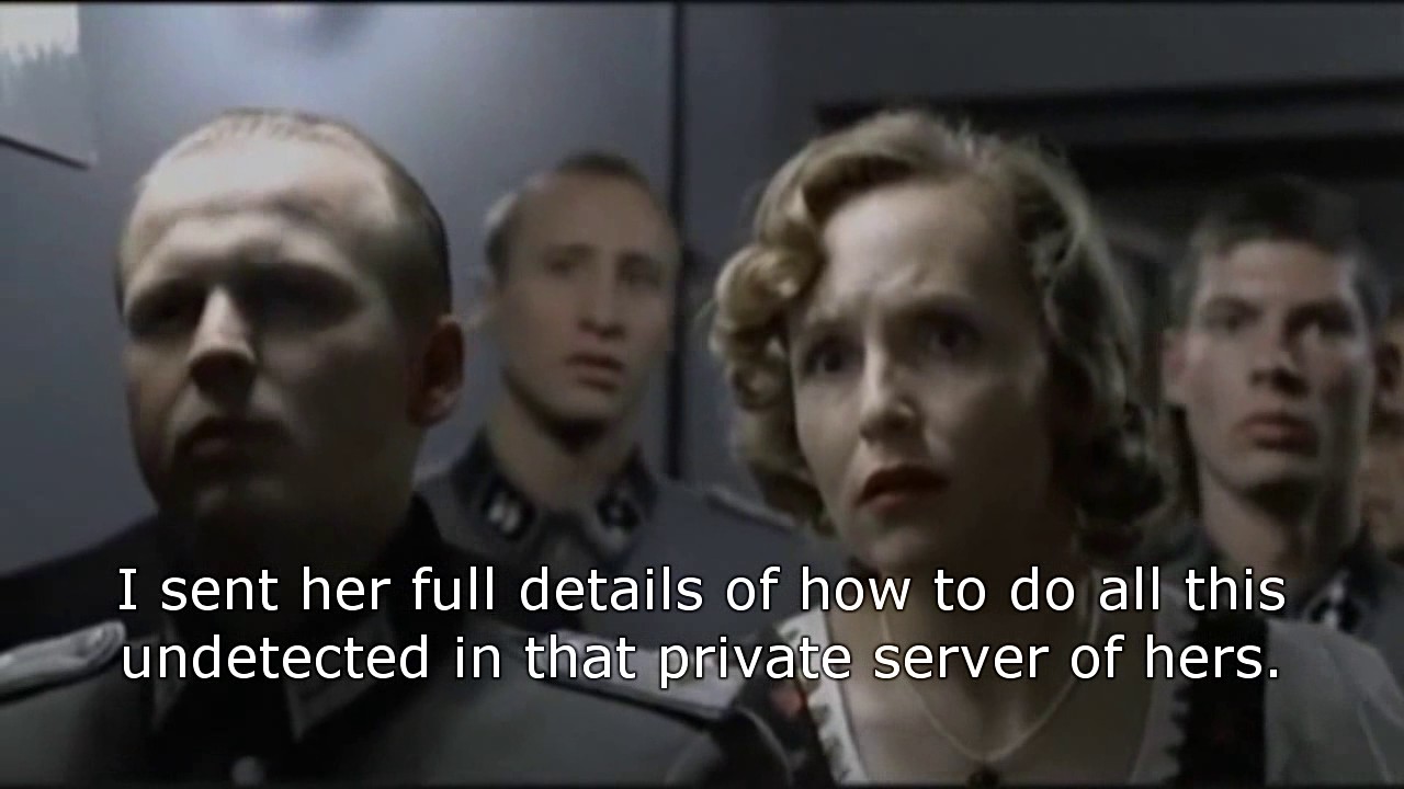 Hitler Reacts to Hillary Clinton Losing the Election 2016