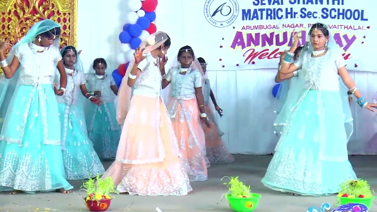 VI GIRLS DANCE annual day 2023 SSMHSS
