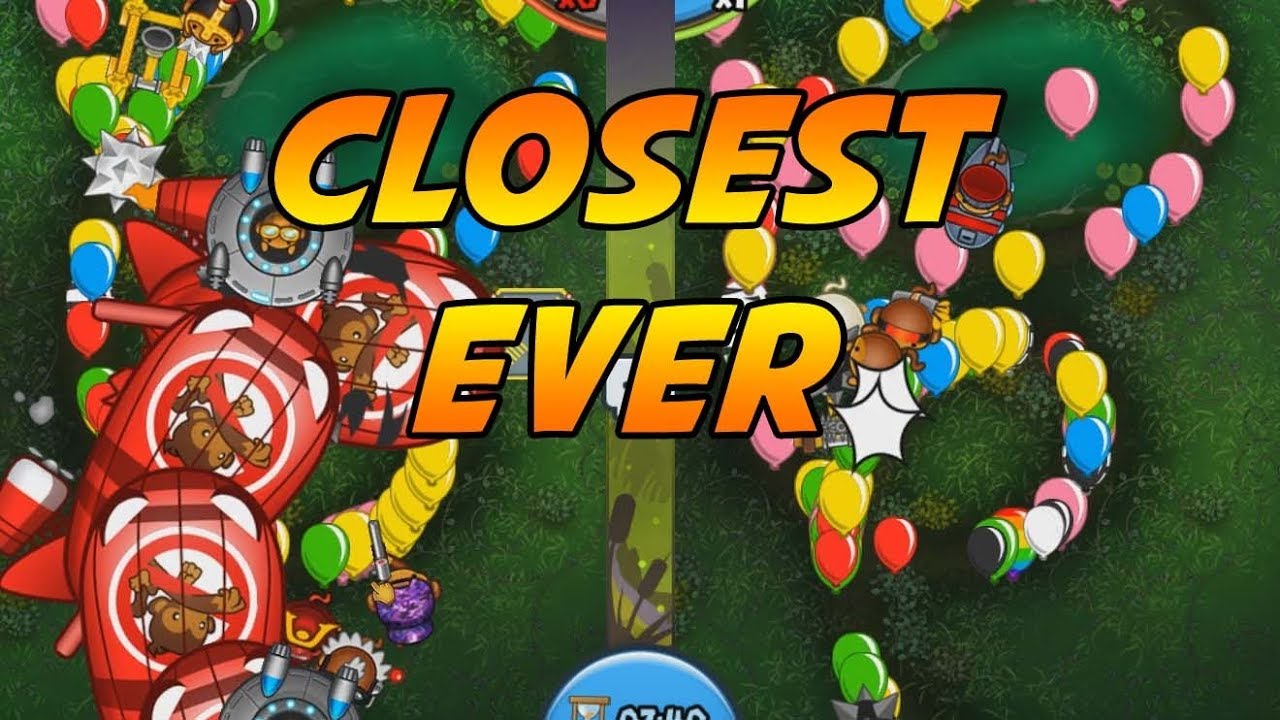 САМАЯ БЛИЗКАЯ КАРТОЧНАЯ БИТВА ВСЕХ ВРЕМЁН — Bloons TD Battles