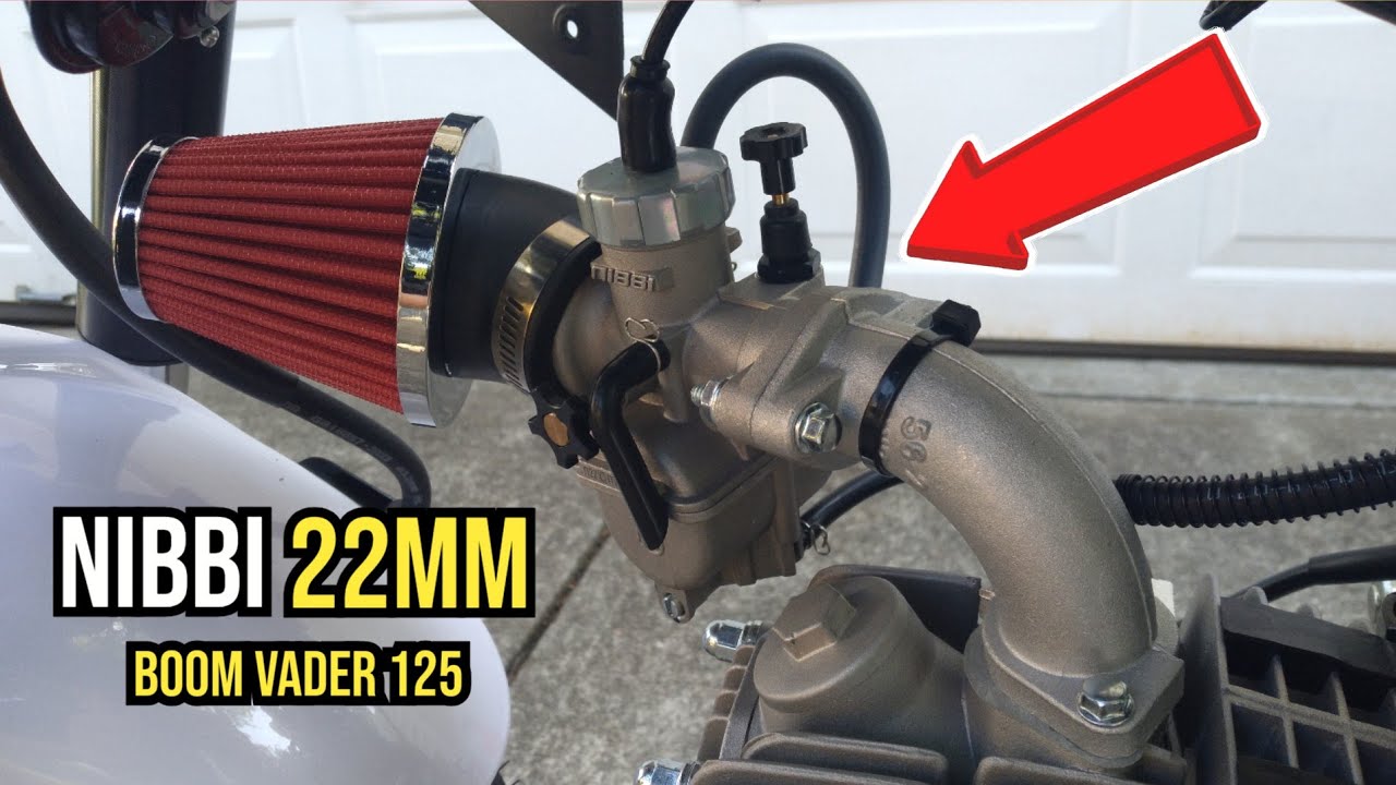 I Swapped the Carburetor and Deleted the Emissions on my Boom Vader 125 | Honda Grom Clone