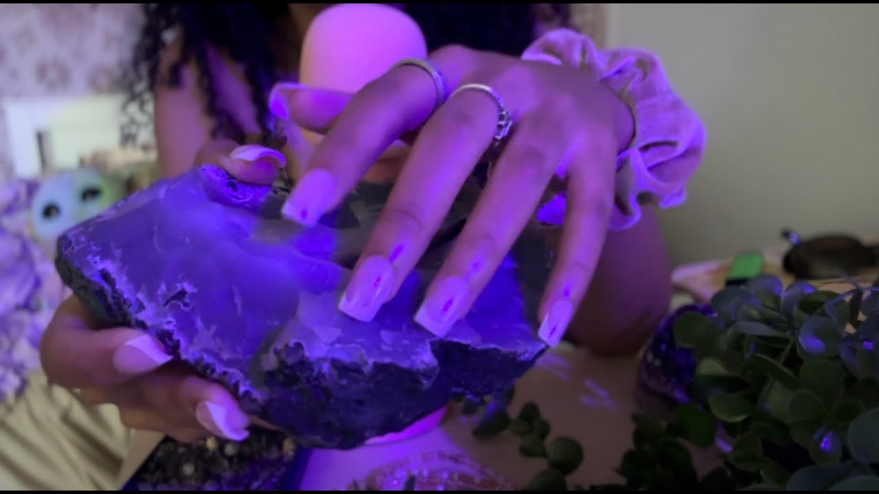 ASMR Tapping Crystals to Clear Your Energy