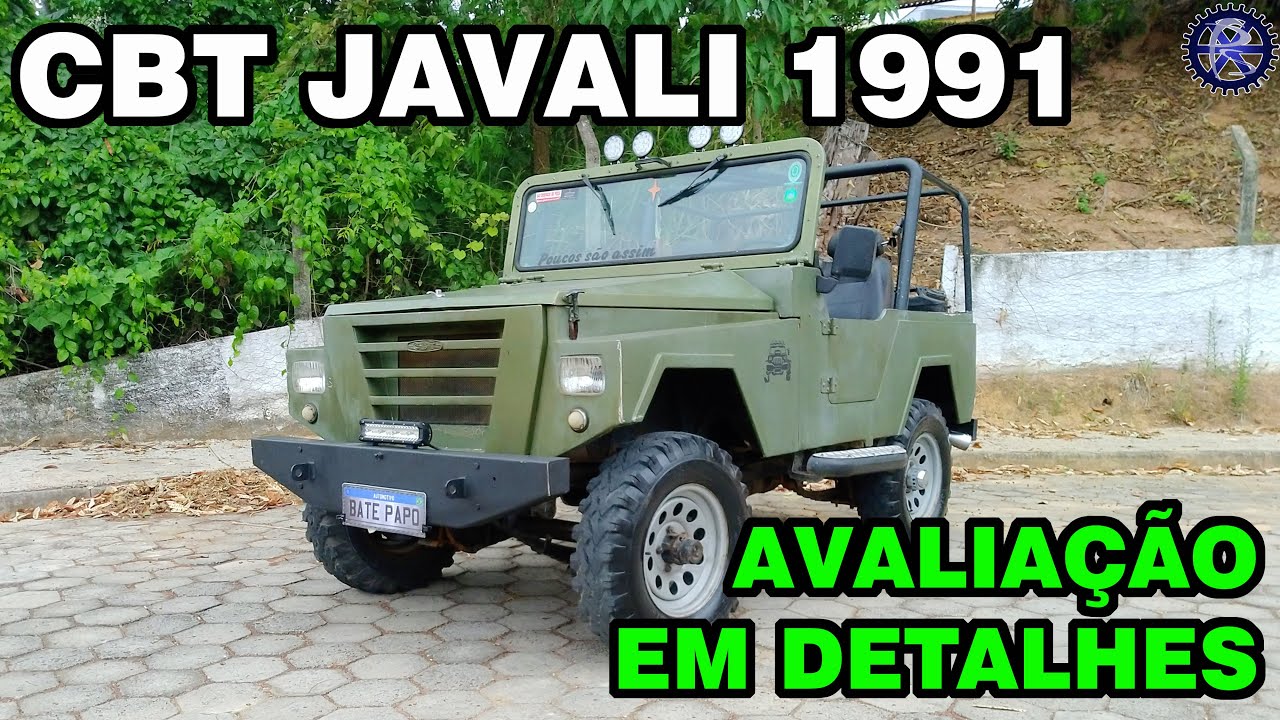 CBT Jipe JAVALI 1991 | AVALIAÇÃO em detalhes