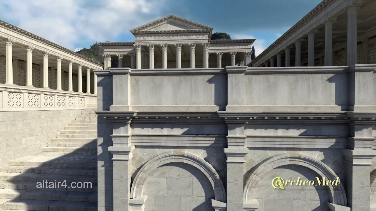 Brixia - Brescia - @rcheoMed Archeologia 3D, a cura di Altair4 Multimedia