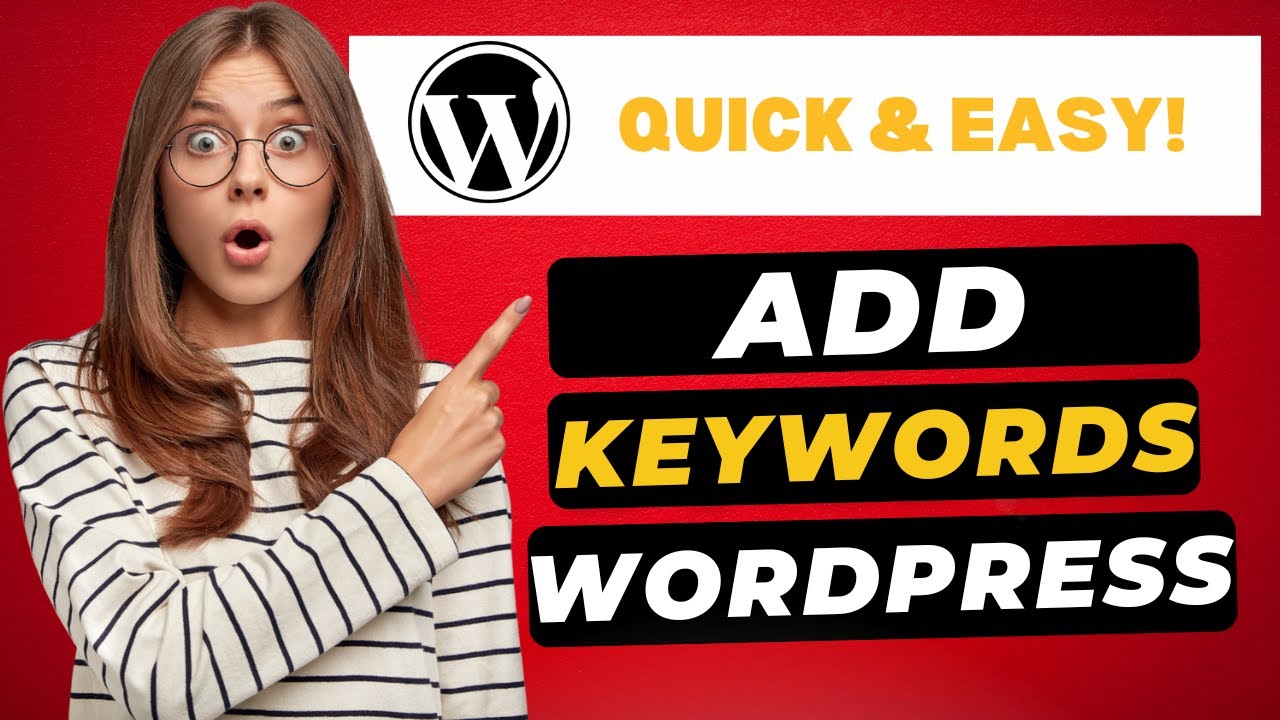 How To Add Keywords To WordPress Website 2026 🔥 - (FAST & Easy!)