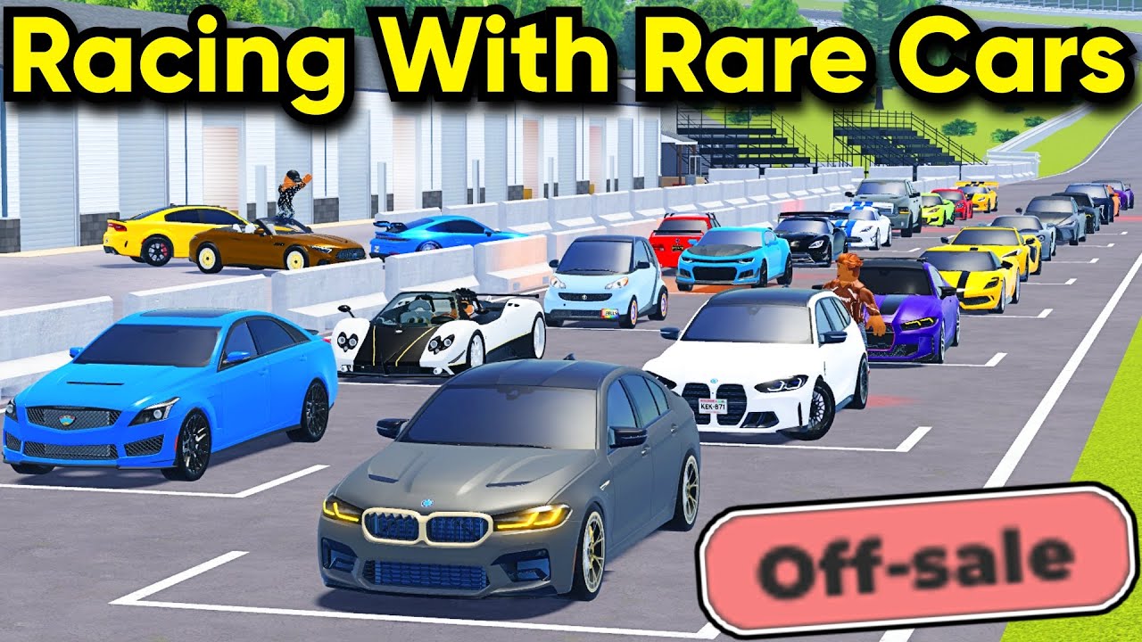 Roblox Roleplay - Я ПОСЕТИЛ ОГРОМНУЮ ГОНОЧНУЮ ТРАССУ С РЕДКИМИ МАШИНАМИ!