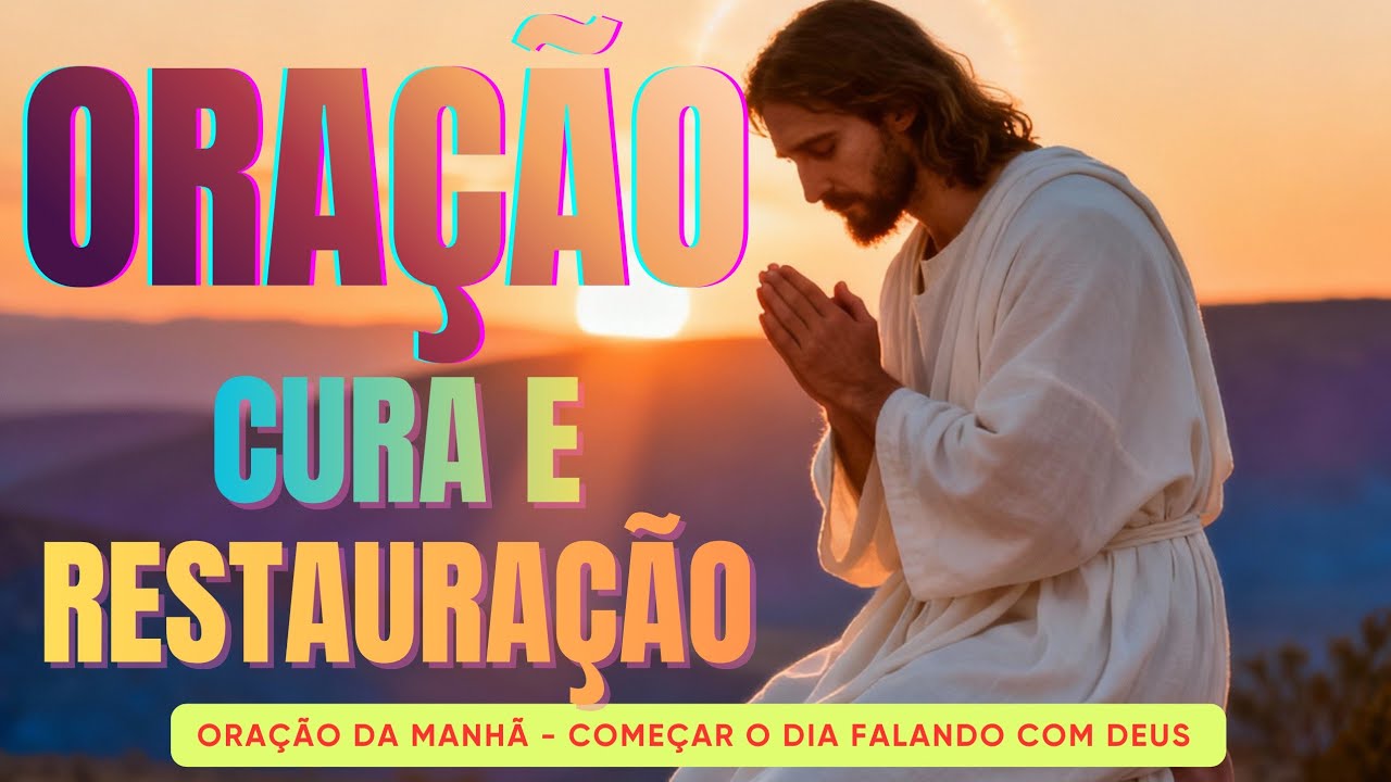DEUS RESTAURA O QUE A DOR TOCOU – PALAVRA E ORAÇÃO DE CURA 🙏🙌😇 #oração #manhã #fé  #bomdia #deus 