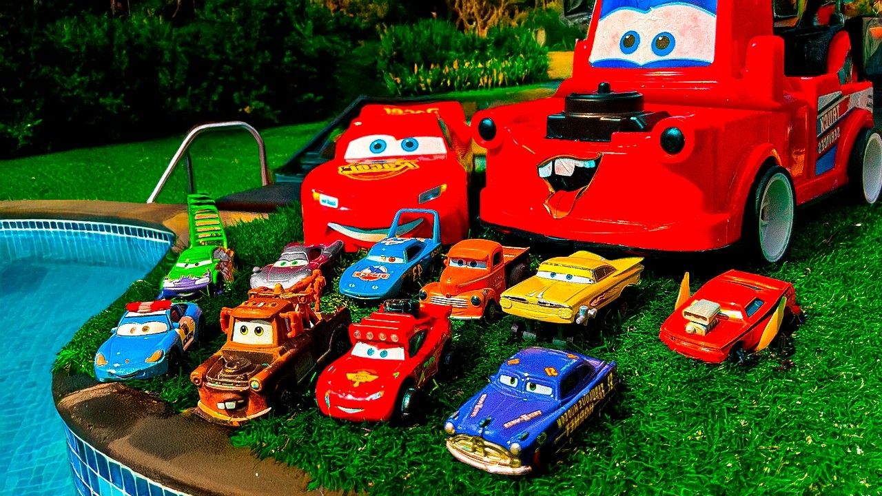 Обзор игрушек Disney Pixar Cars | Молния Маккуин, Финн Макмиссл, Мак, Док Хадсон, Круз Рамирес