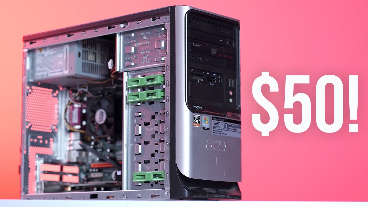 $50 Gaming PC Challenge!