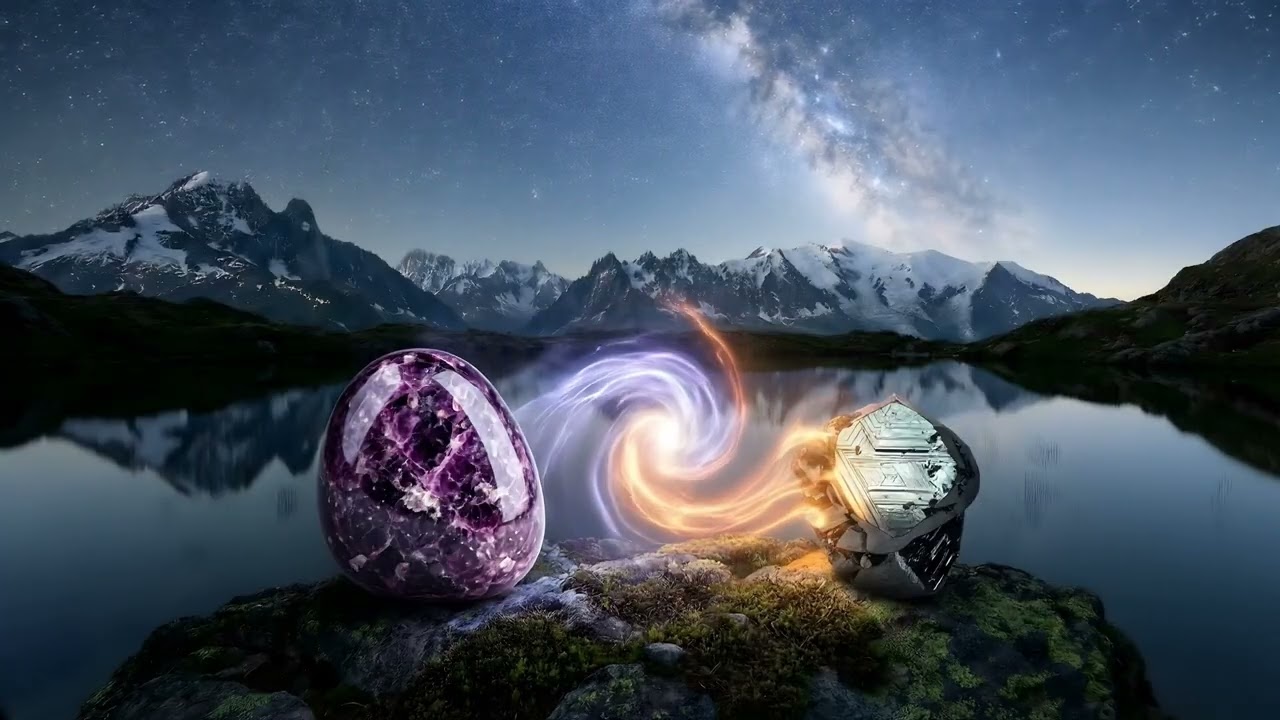 Anxiety Relief: Lepidolite & Hematite &ndash; Connected | Frequency Music for Calm & Emotional Stability