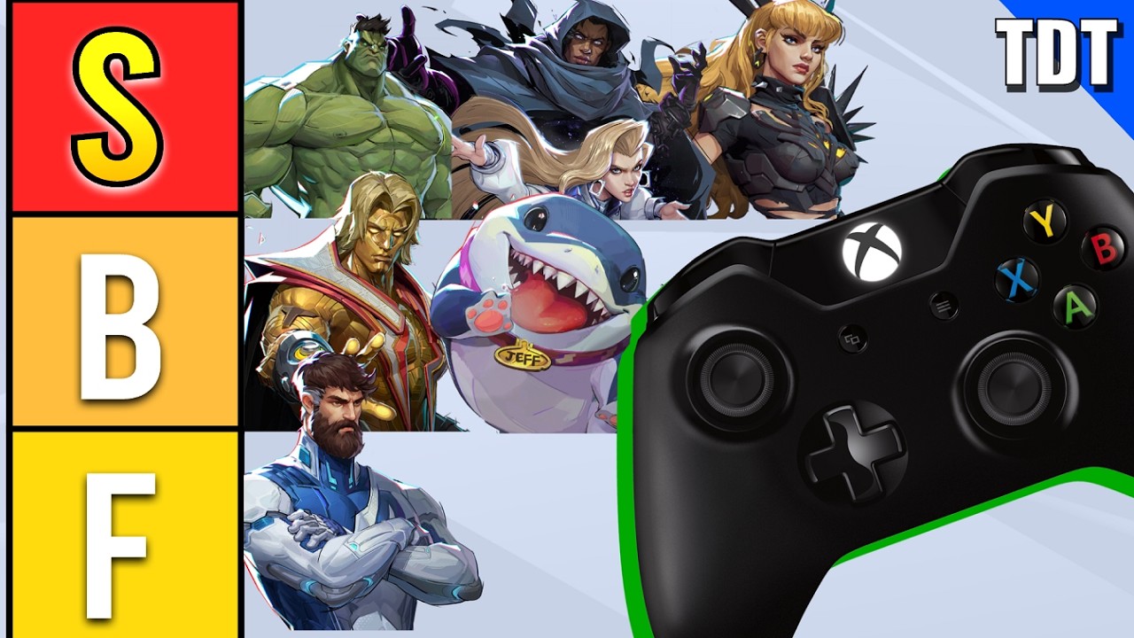 The BEST and WORST Heroes for Controller Players - Marvel Rivals Tier List