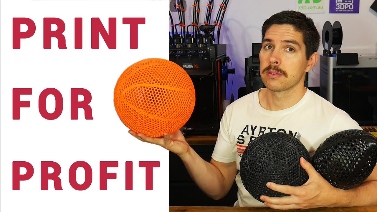 Can you print airless balls for profit? A deep dive