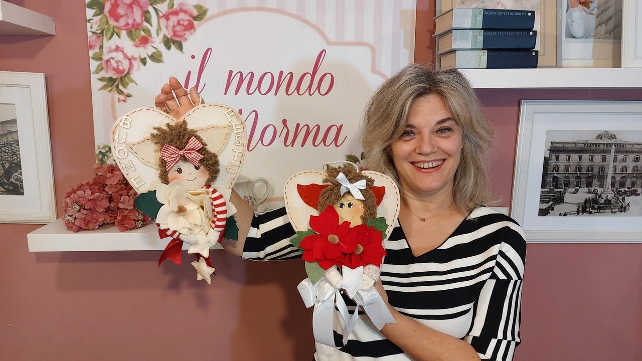 Come fare un angelo natalizio fuori porta! 👼 🥰 🎅