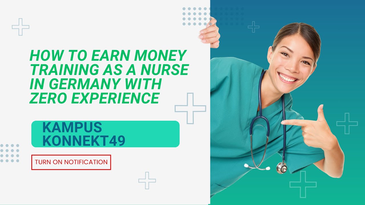 How to Earn Money Training as a Nurse in Germany with Zero Experience
