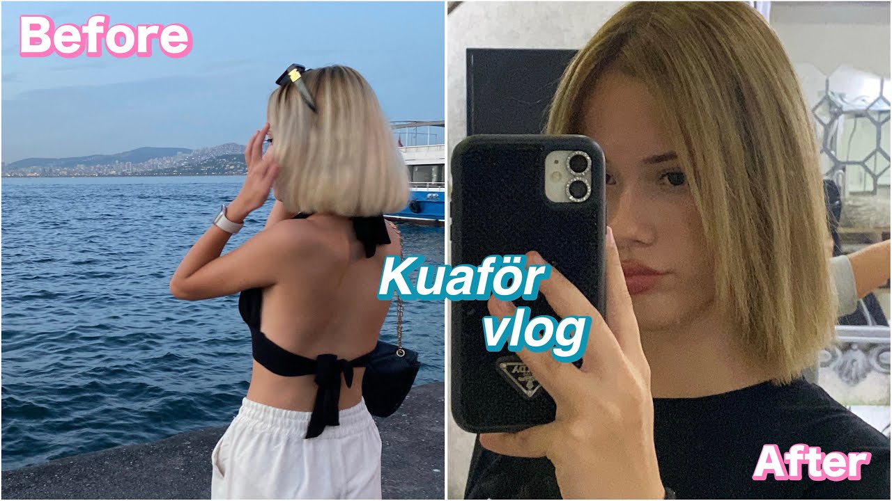 Kuaf&ouml;r vlog | YENİ SA&Ccedil;LARIM | ~R&uuml;ya akarpa