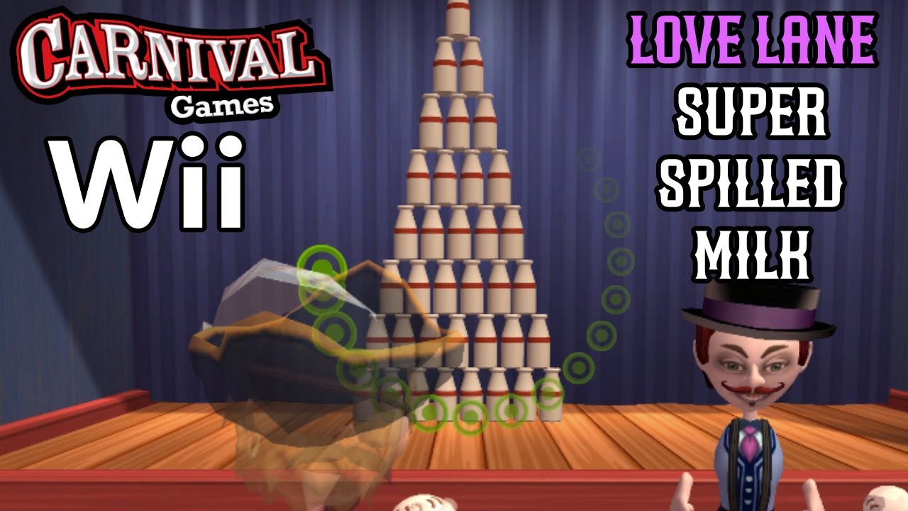 Carnival Games (Wii) - Super Spilled Milk High Score [Love Lane]