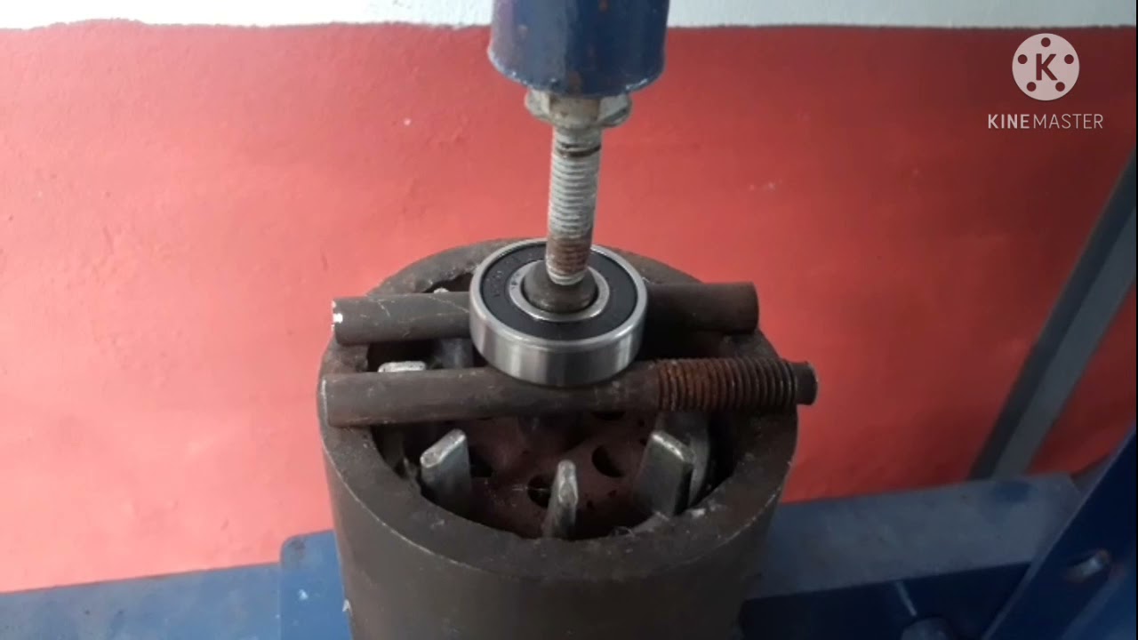 COMO TROCAR ROLAMENTOS DE MOTOR DE MÁQUINA DE LAVAR (Electrolux)