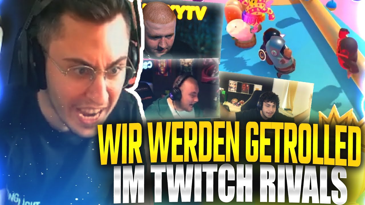 WIR WERDEN GETROLLED im 50 000€ TWITCH RIVALS mit ROHAT, DANNY und MCKY!🏆TEIL 2😱Repaz