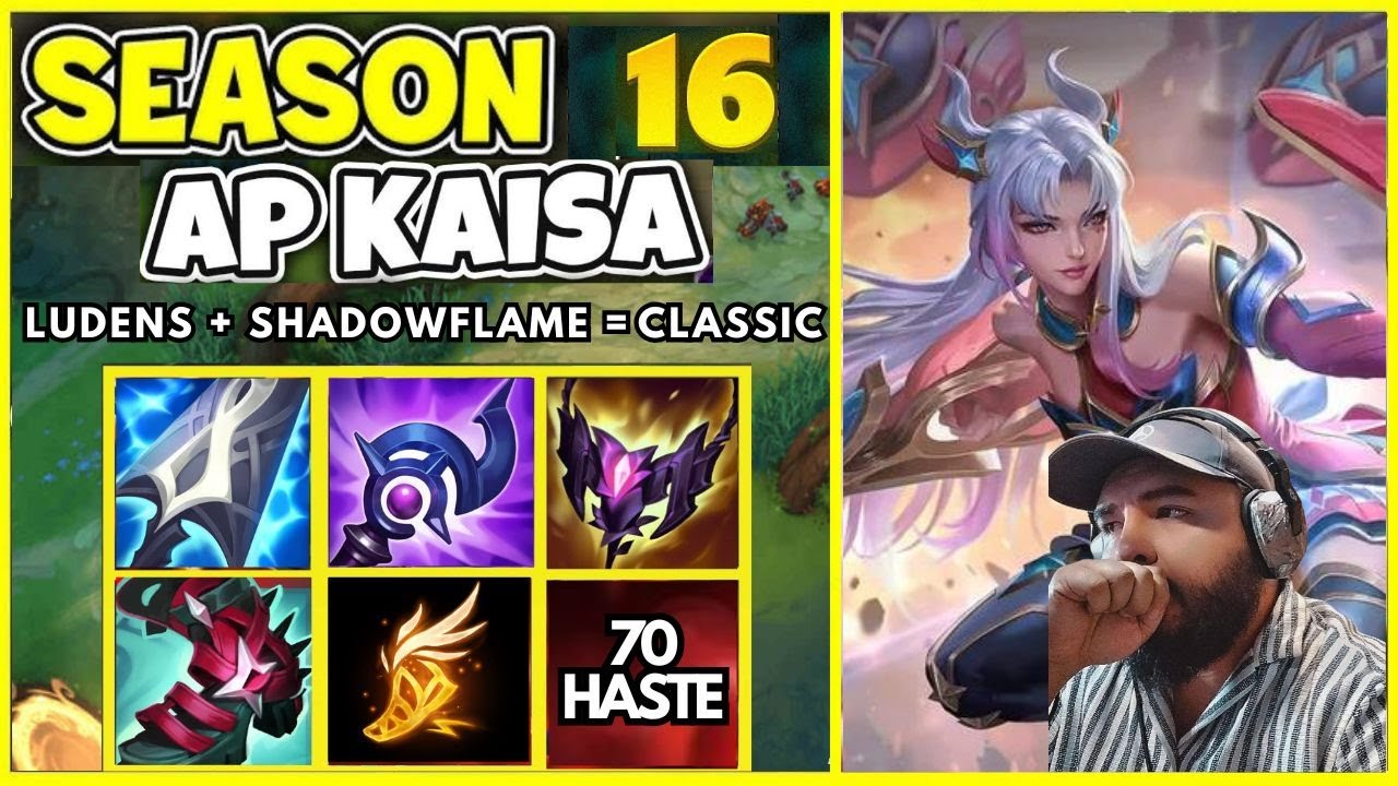 Classic AP Kai'Sa Build Midlane Luden's Shadowflame Is Good!
