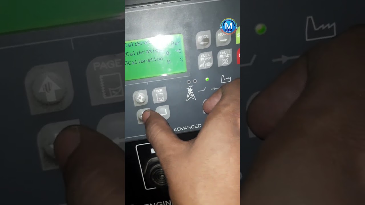AC03 Controller Program Setup Checking. Generator.  Pramac 110 Kva || Diesel Generator Maintenance.