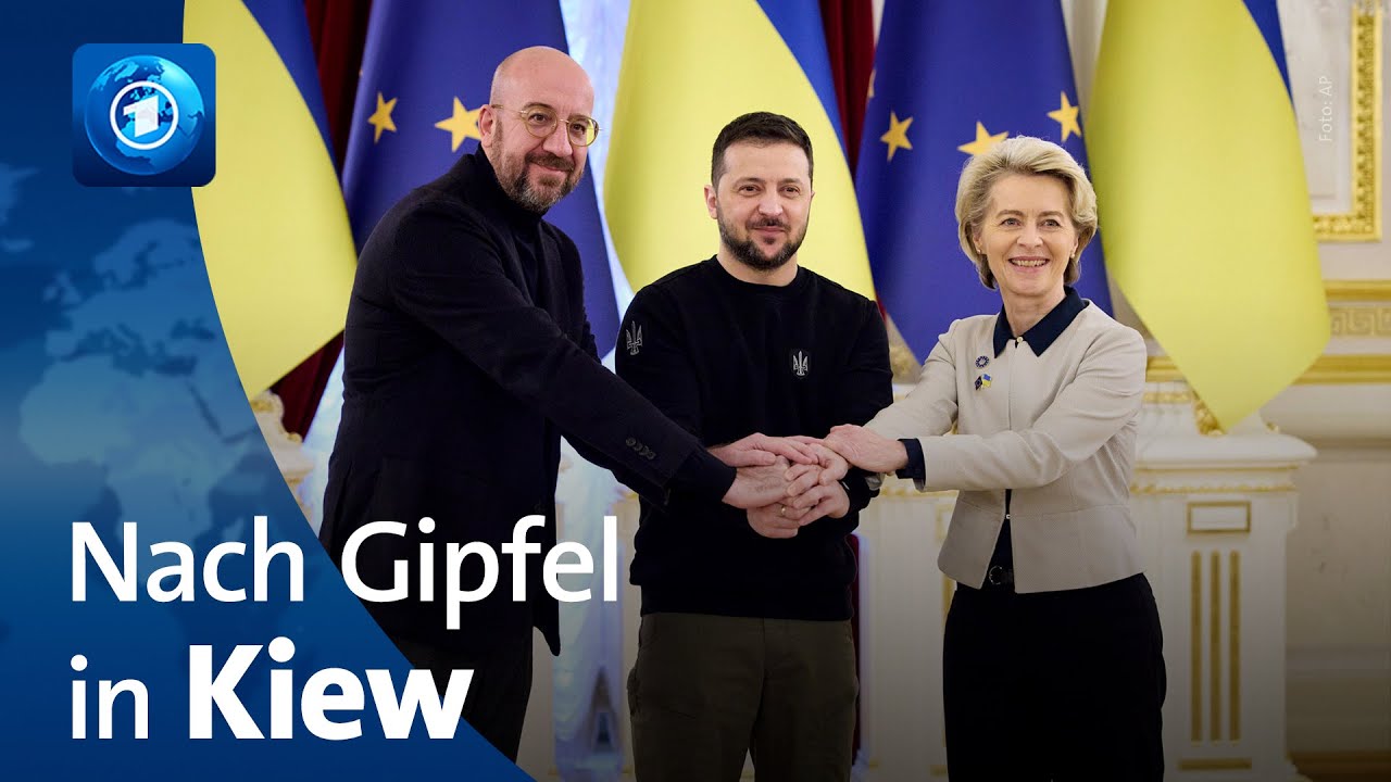 Debatte über EU-Beitritt der Ukraine und Austausch von Gefangenen