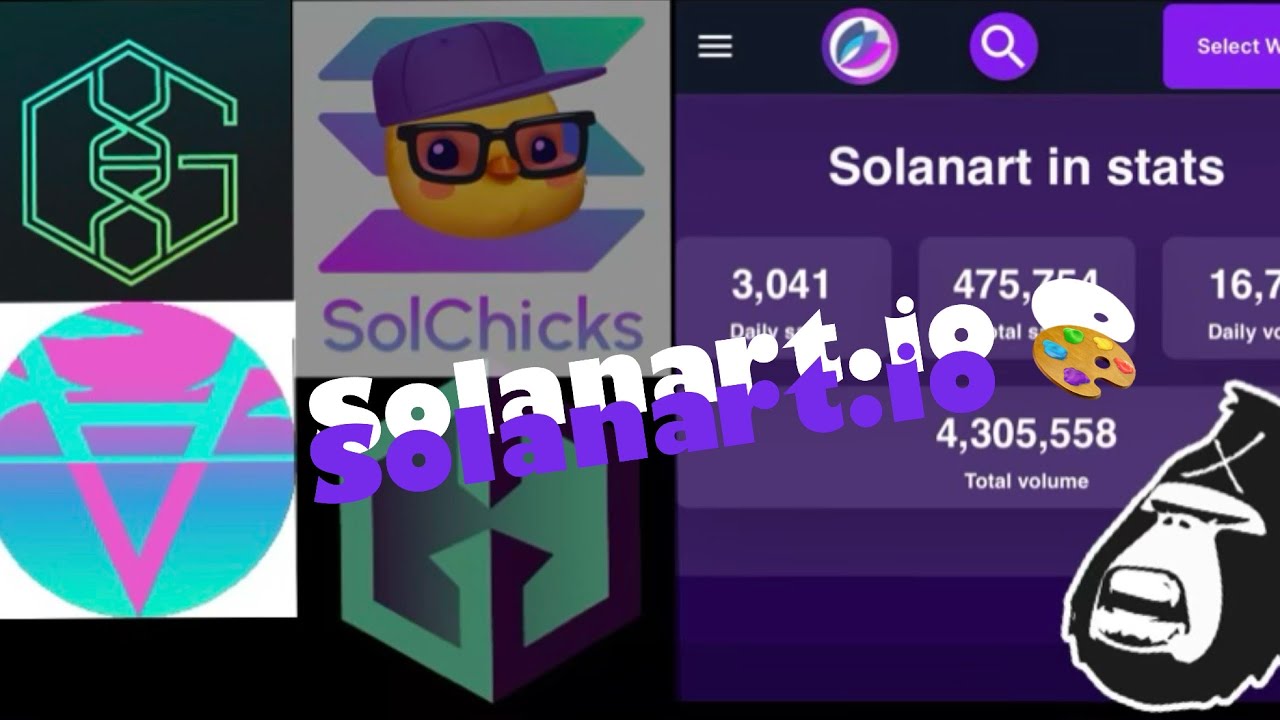 Basic Solanart - Discover, collect and trade NFTs ~ NFT walkthrough ~ Explanation