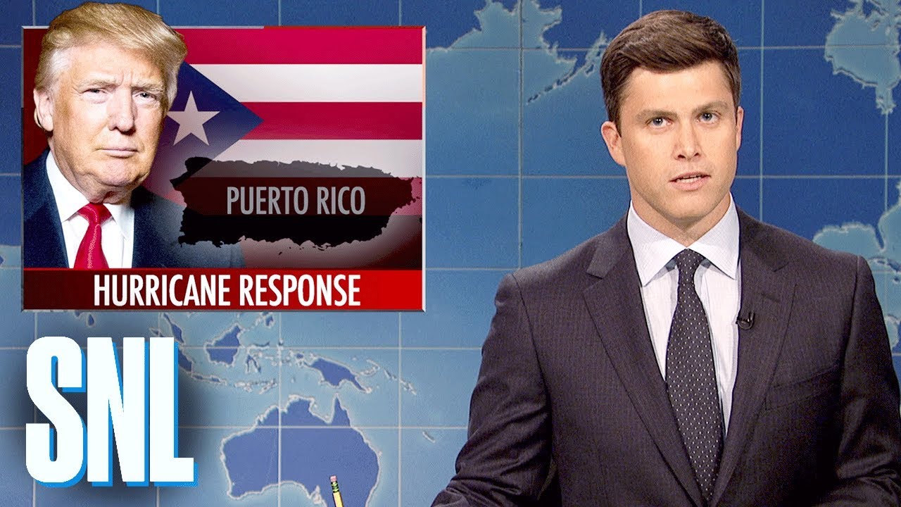 Weekend Update on Hurricane Maria - SNL