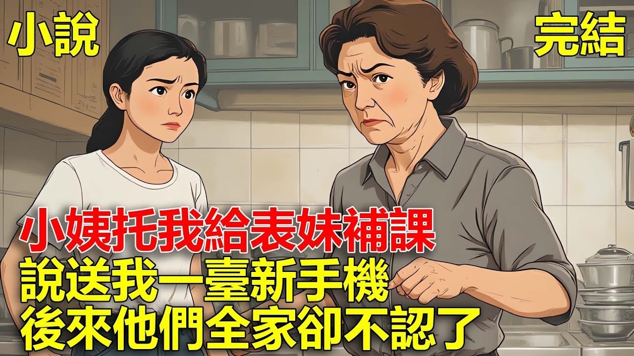 小姨托我給表妹補課，說只要表妹考進前三十，就送我一臺新手機，後來表妹考上了，他們全家卻不認了！#一口氣看完#小說#推文