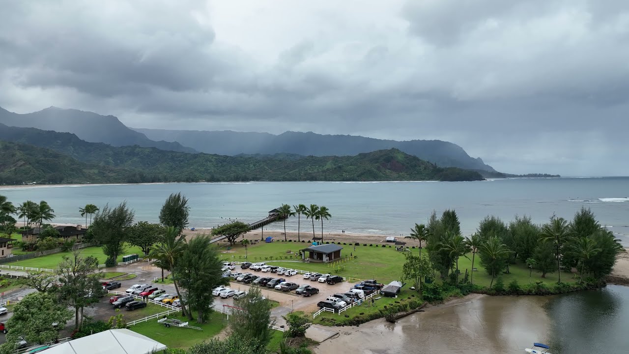 Black Pot Beach, Hanalei Bay, Kauai, Hawaii
