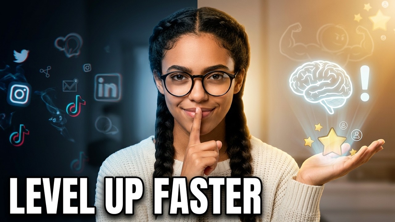 Why MEN Who DISAPPEAR From SOCIAL MEDIA Level Up FASTER